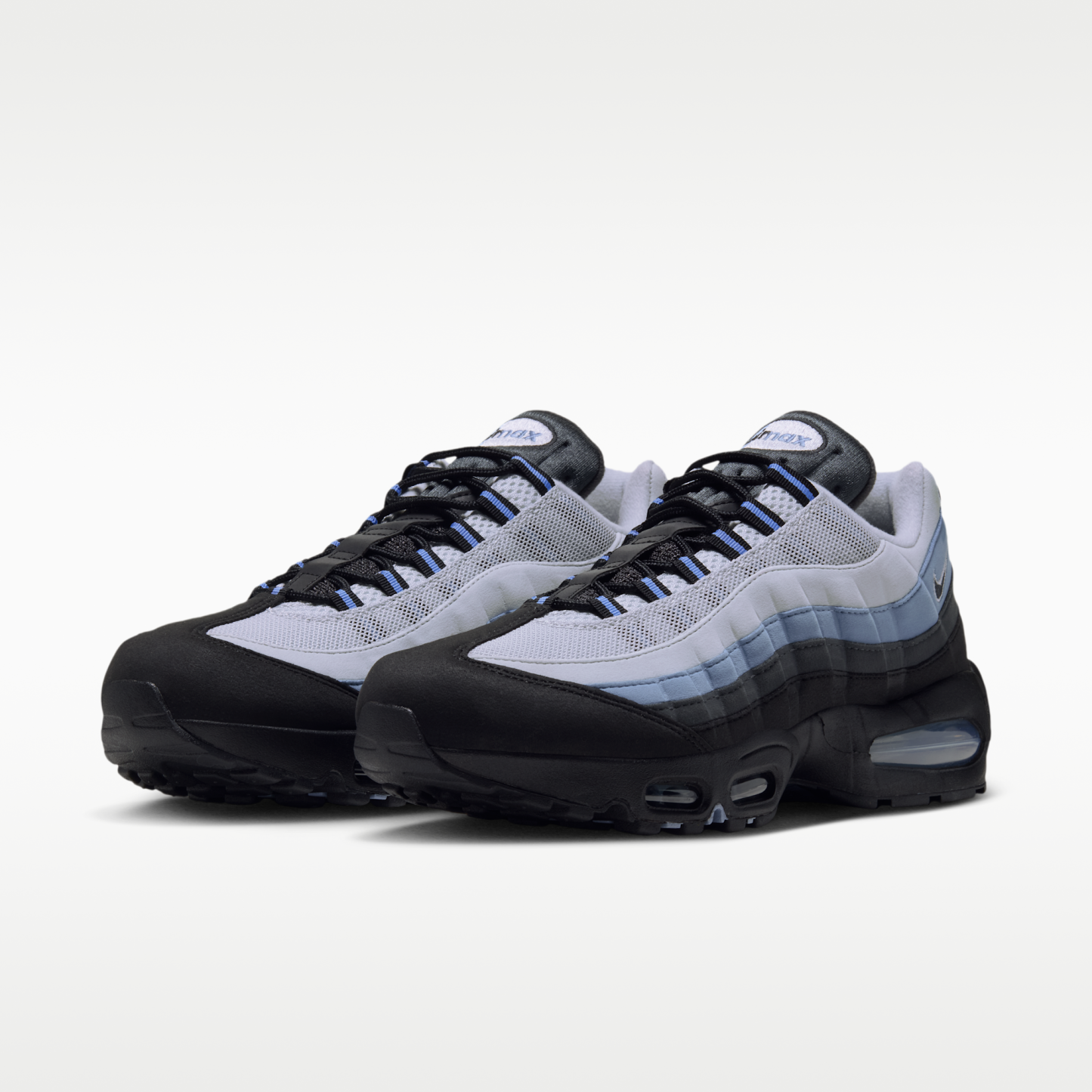 Nike Air Max 95 Big Bubble - Μαύρο/Work Blue/Pure Platinum/Anthracite - 5