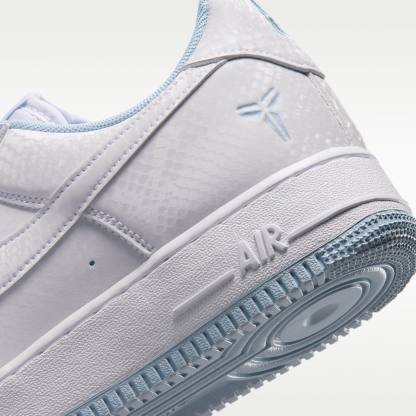 Kobe Air Force 1 Low - Λευκό/Armory Blue - 8