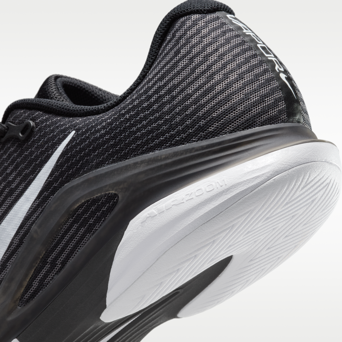 Nike Vapor 12 - Μαύρο/Dark Smoke Grey/Λευκό - 8