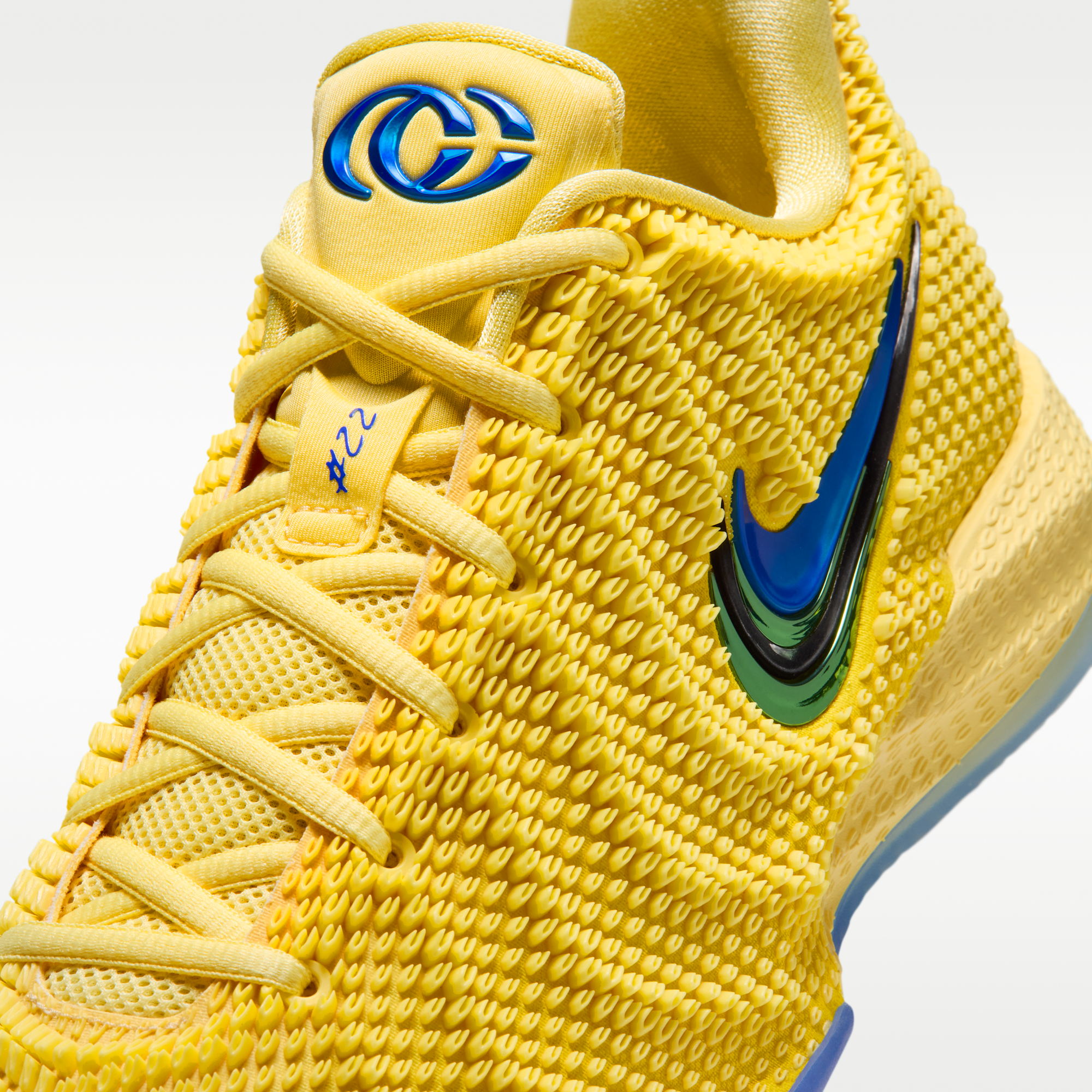 Caitlin 1 "Midnight Fever" - Yellow Zest/Soft Yellow/Racer Blue - 7