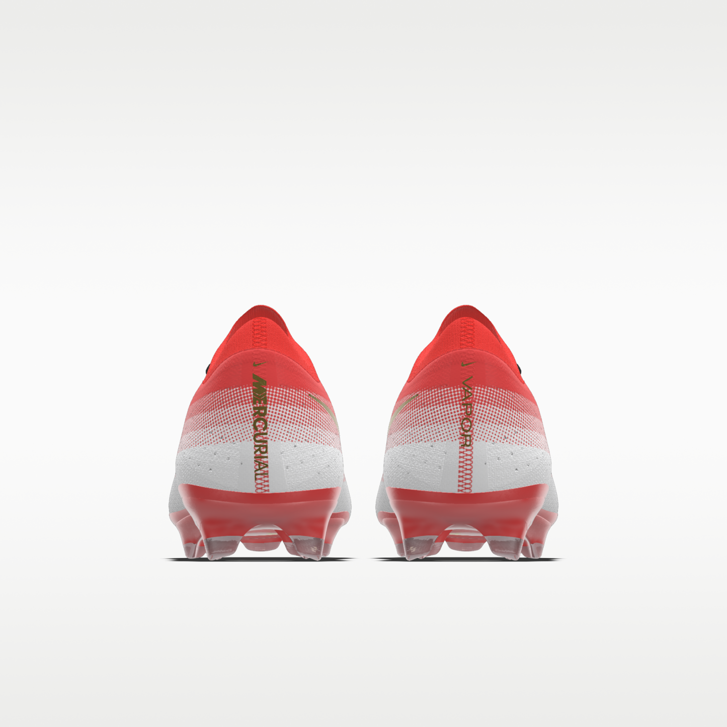 Nike Mercurial Vapor 17 Elite By You - Bright Crimson/Λευκό (3389900446) - 5