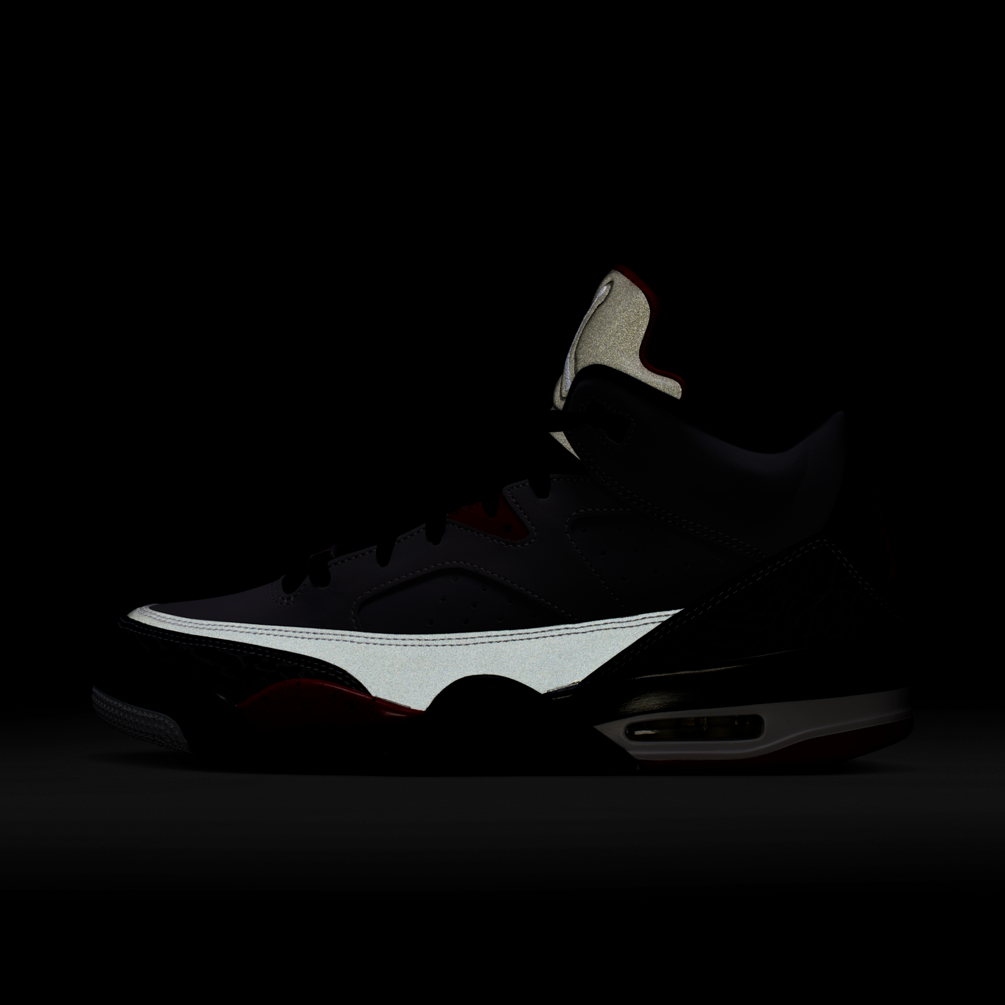 Jordan Son of Mars Low - Cement Grey/Μαύρο/Fire Red/Λευκό - 9