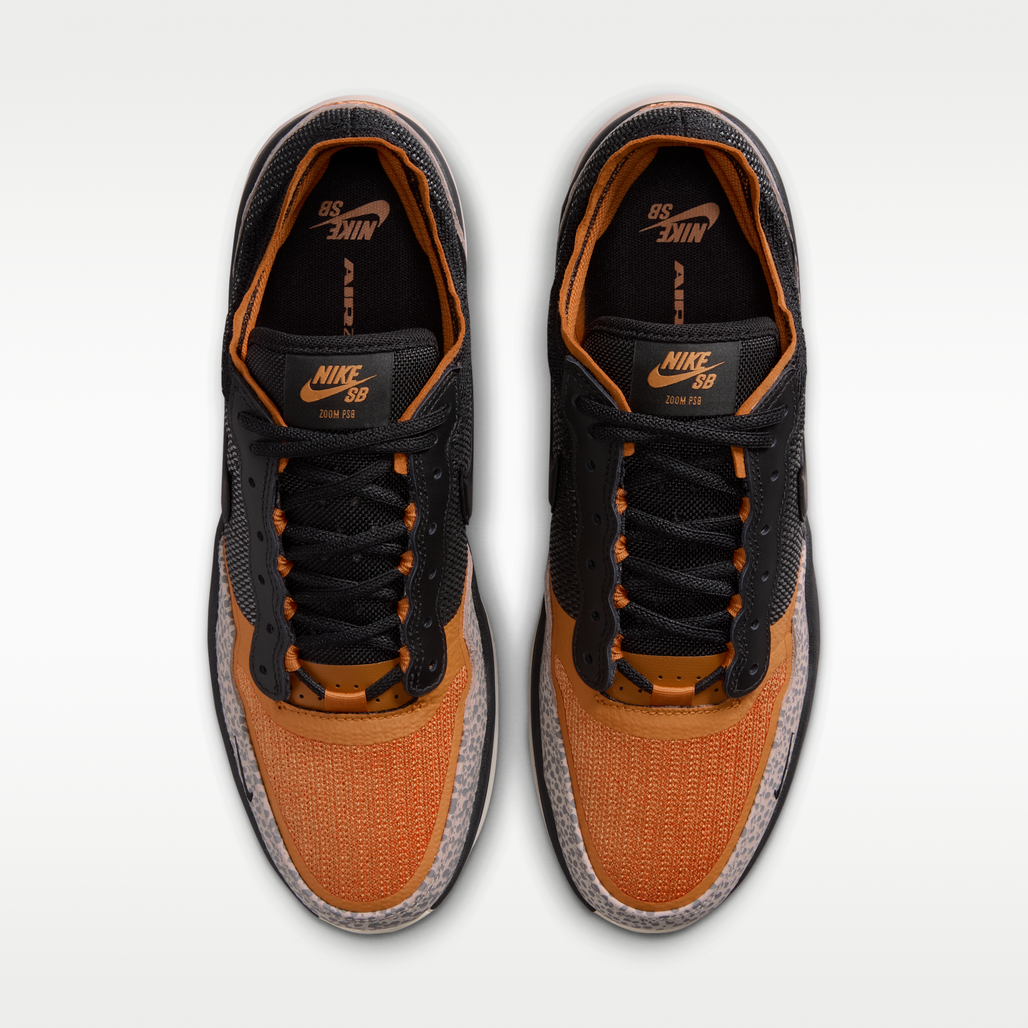 Nike SB PS8 - Cobblestone/Monarch/Light Orewood Brown/Μαύρο - 4