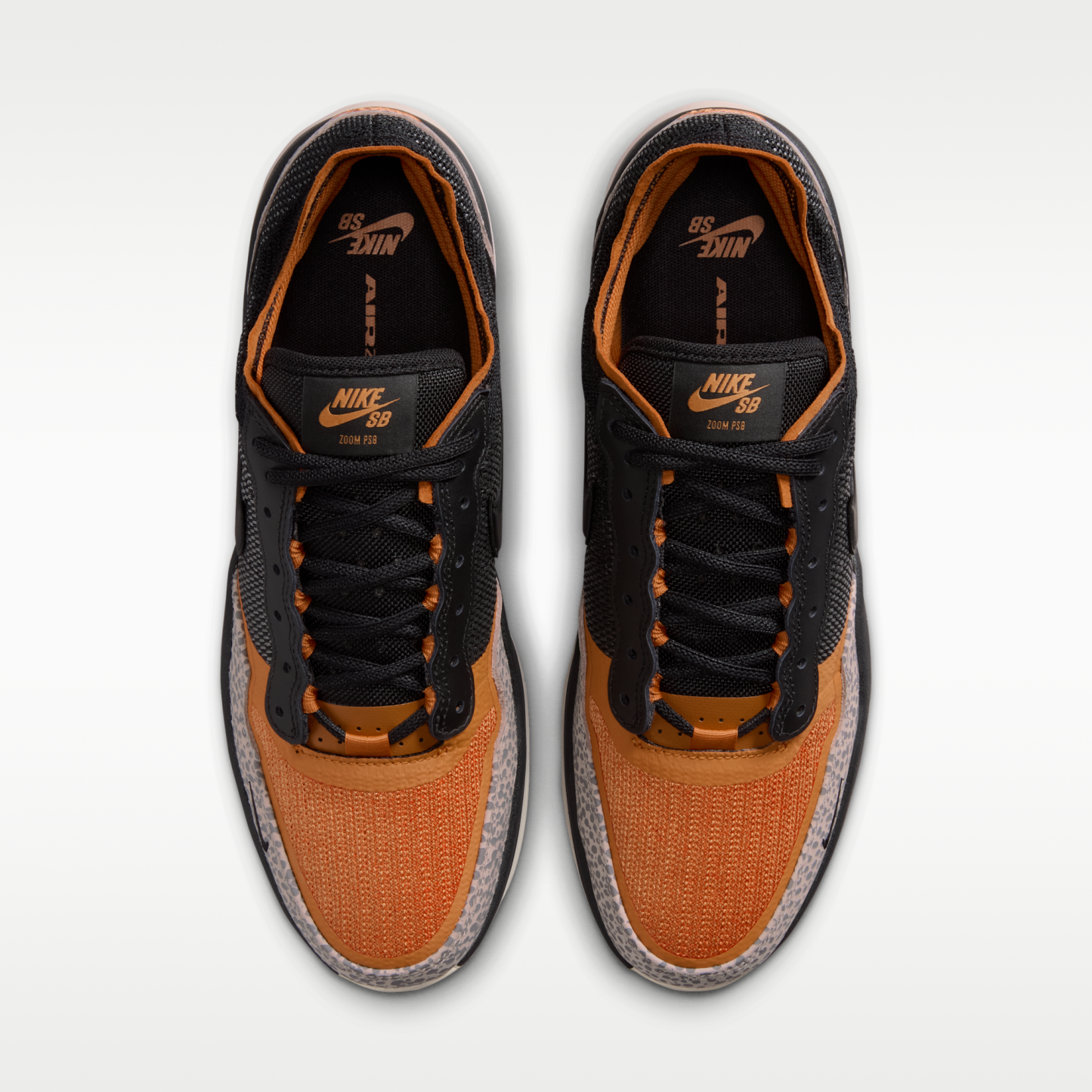 Nike SB PS8 - Cobblestone/Monarch/Light Orewood Brown/Μαύρο - 4
