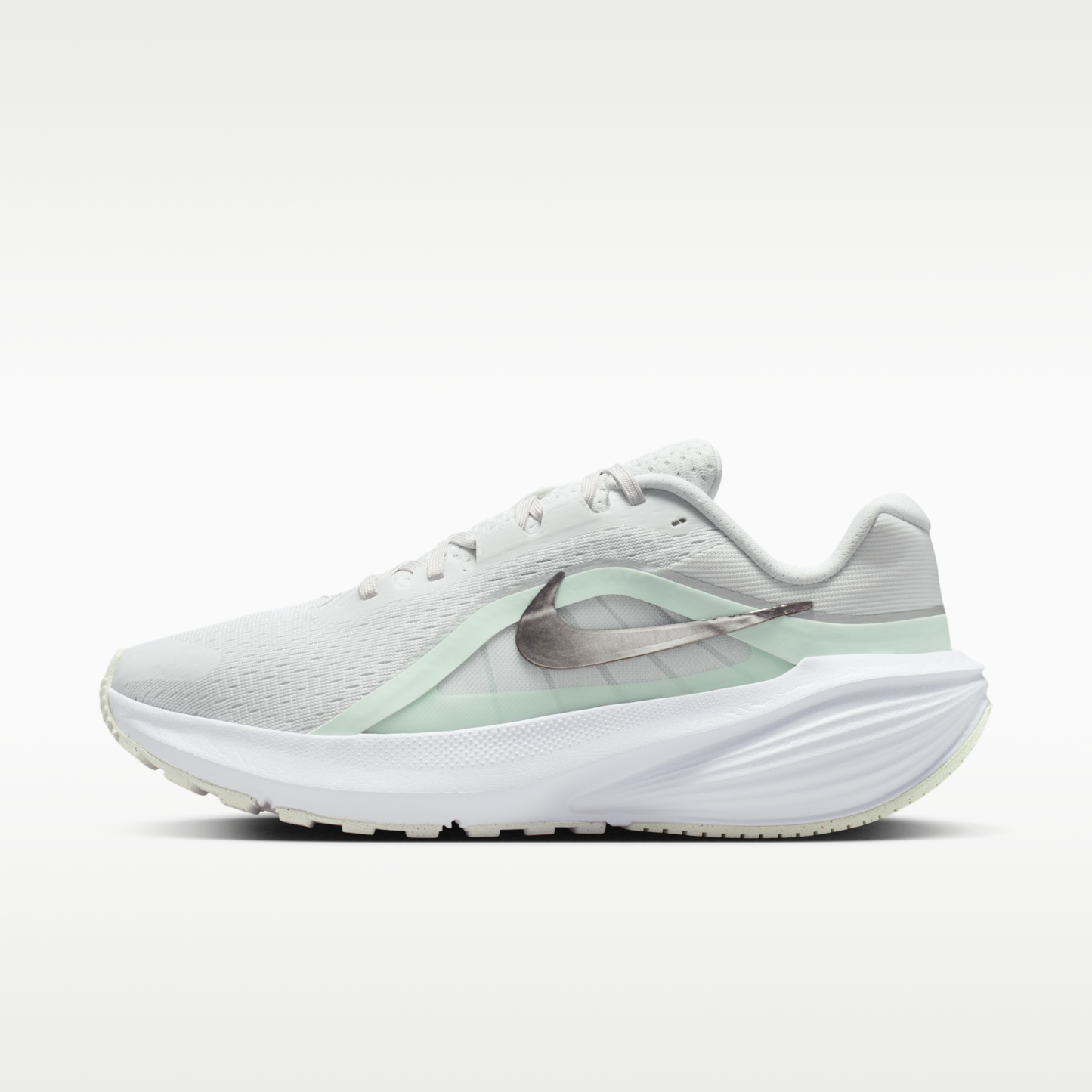 Nike Downshifter 14 - Off White/Barely Green/Λευκό/Metallic Silver - 1