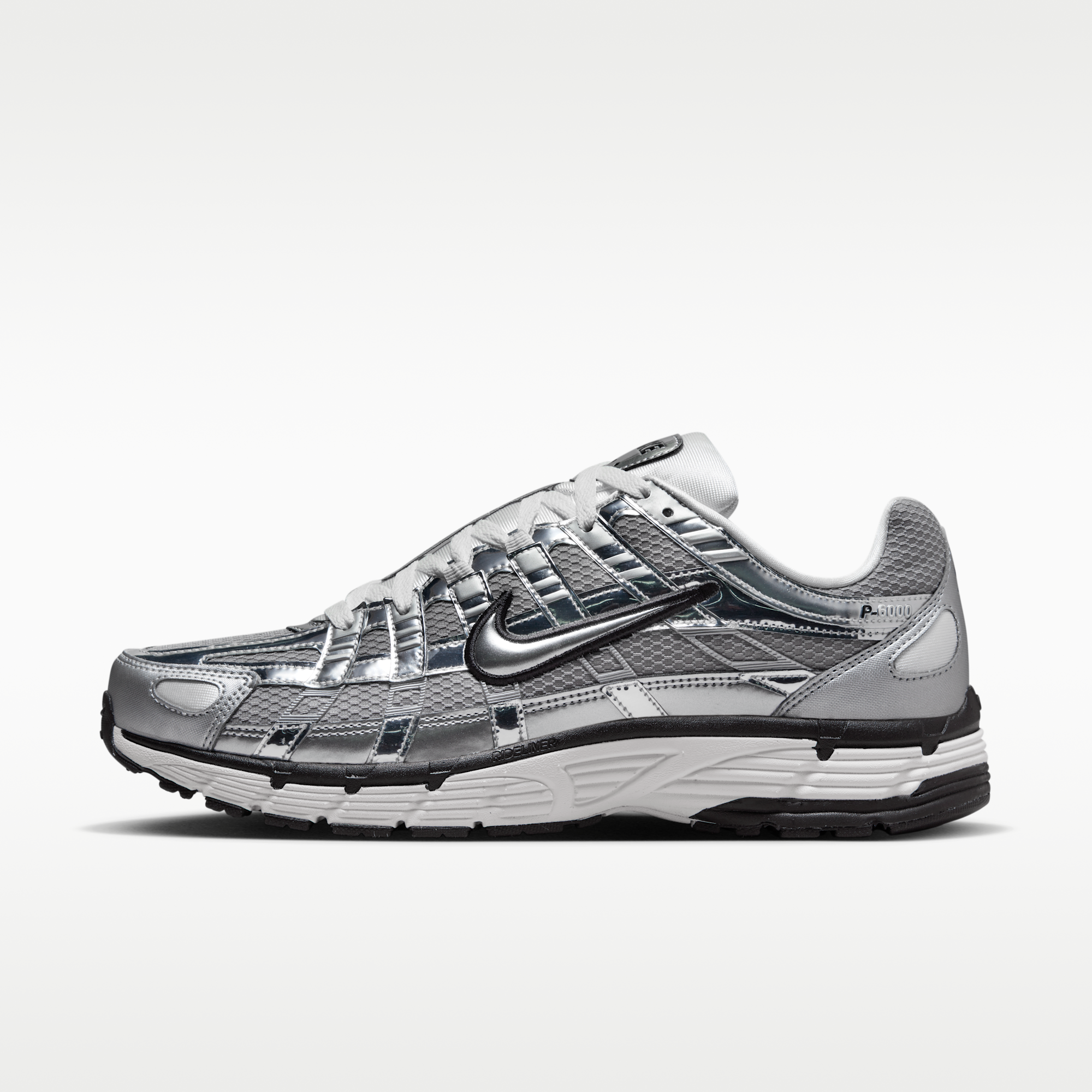 Nike P-6000 - Metallic Silver/Sail/Μαύρο/Metallic Silver - 1