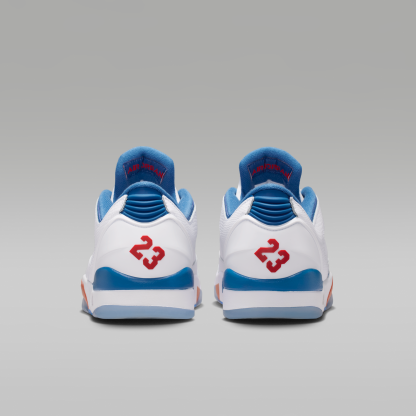 Jordan Sixty Plus Low - Λευκό/True Blue/Varsity Red - 6