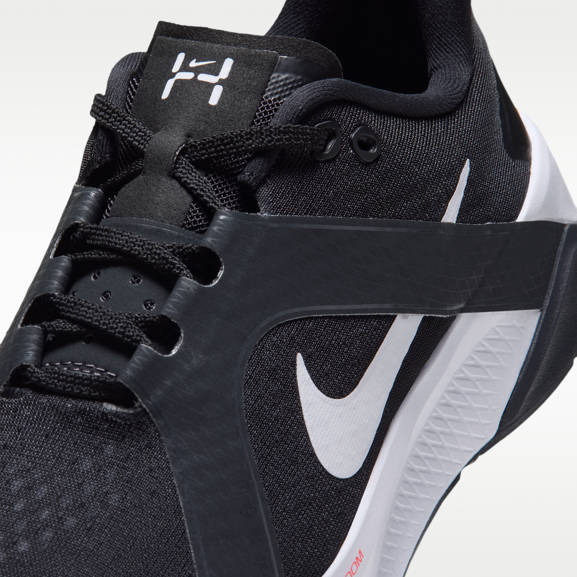 Nike Hybrid RN - Μαύρο/Anthracite/Laser Crimson/Λευκό - 7