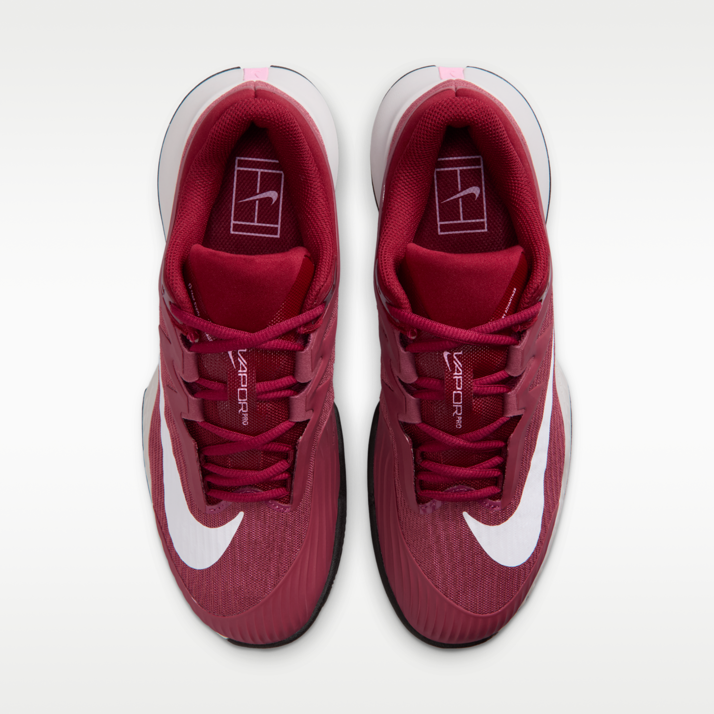 Nike Vapor Pro 3 - Pink Smoke/Vast Grey/Μαύρο/Λευκό - 4