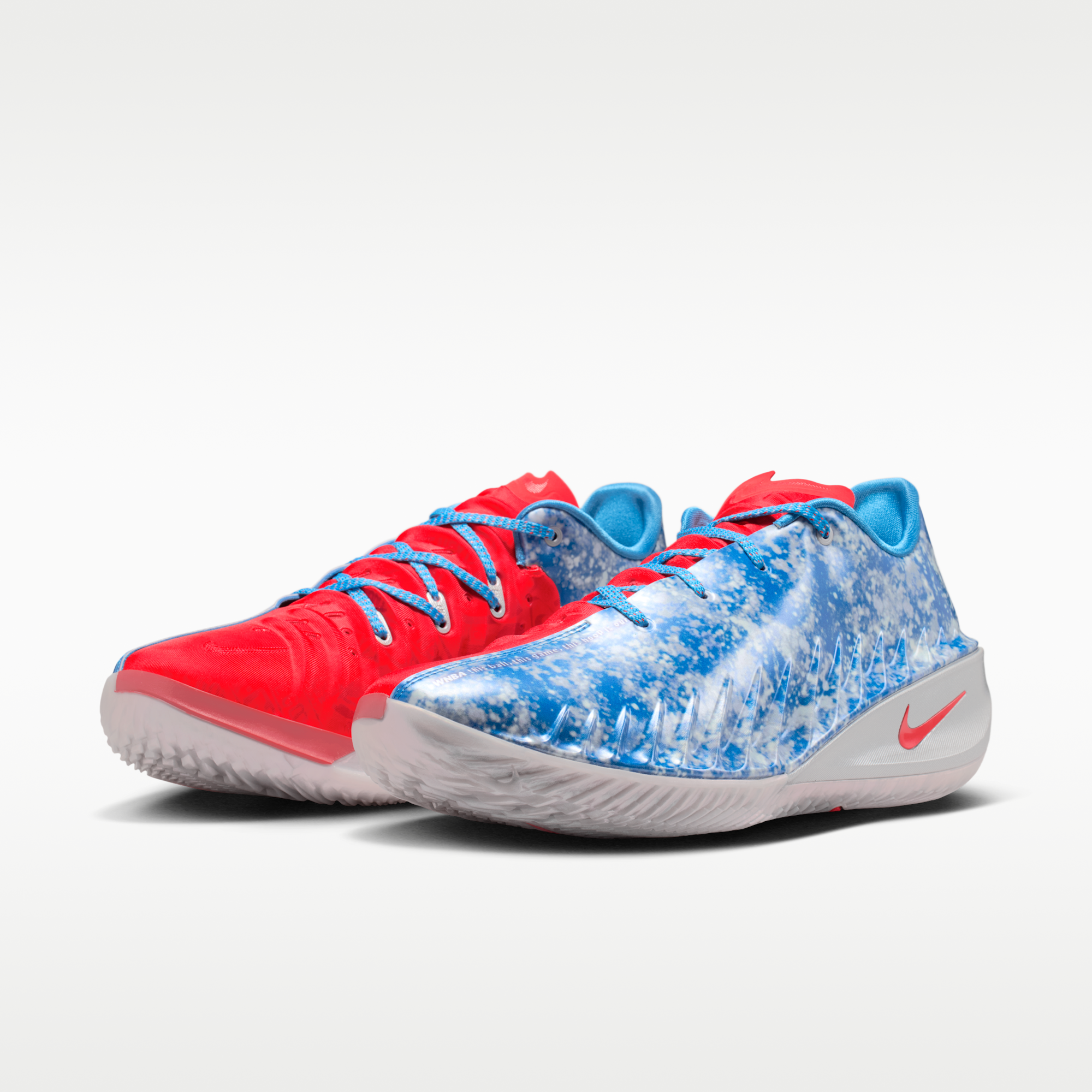 Nike G.T. Cut 4 "WNBA 30th" - Light Photo Blue/Metallic Silver/Λευκό/Action Red - 5