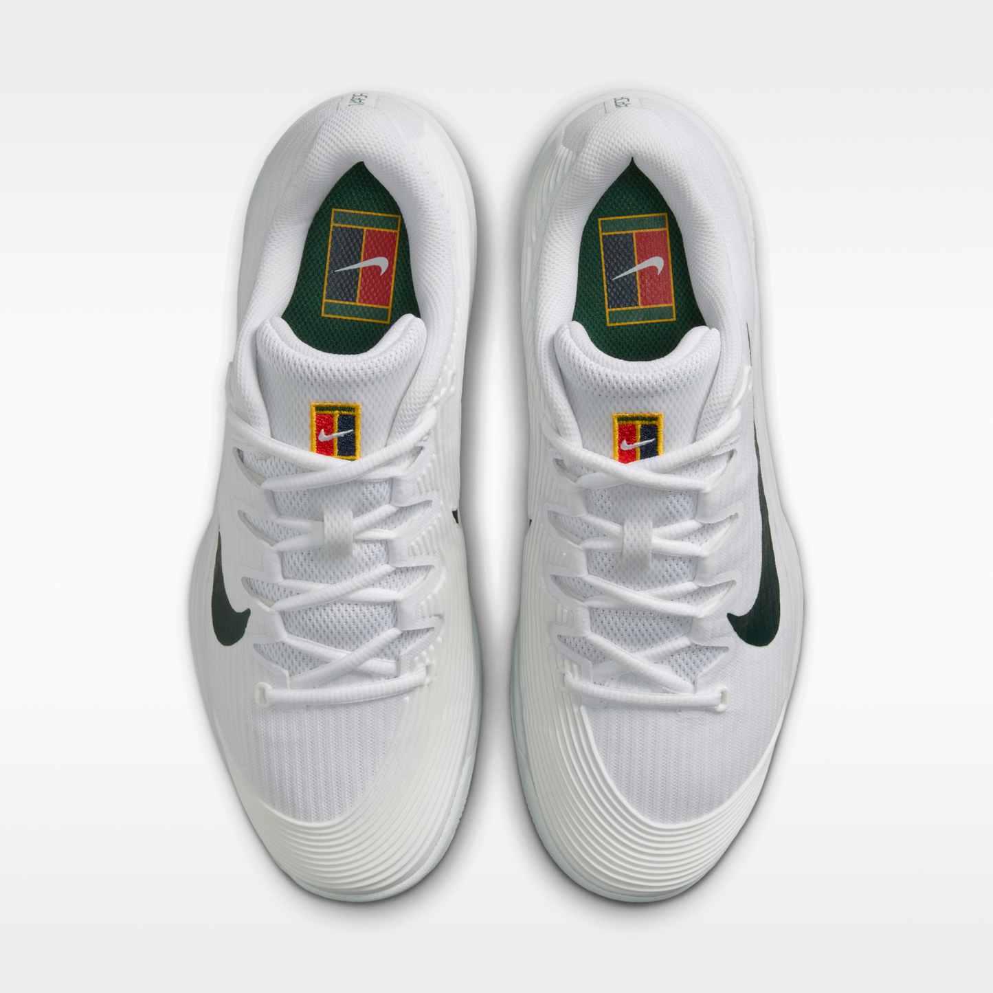 Nike Zoom Vapor 12 PRM - Λευκό/University Gold/University Red/Gorge Green - 4