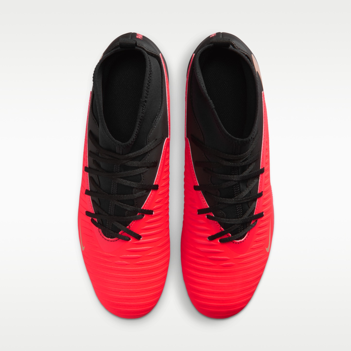 Nike Phantom 6 High Club - Bright Crimson/Μαύρο/Blur - 4