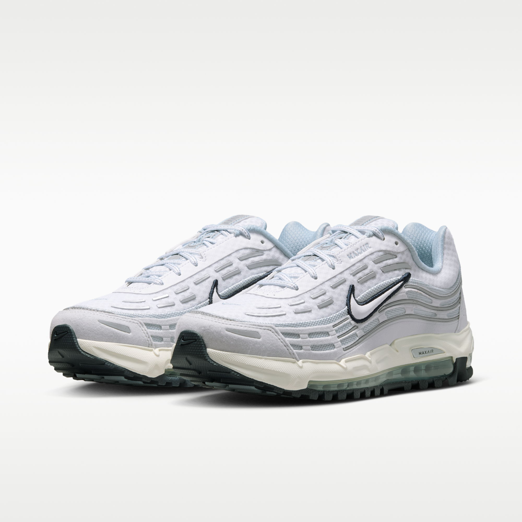 Nike Air Max TL 2.5 Premium - Λευκό/Pure Platinum/Metallic Silver/Dark Obsidian - 5