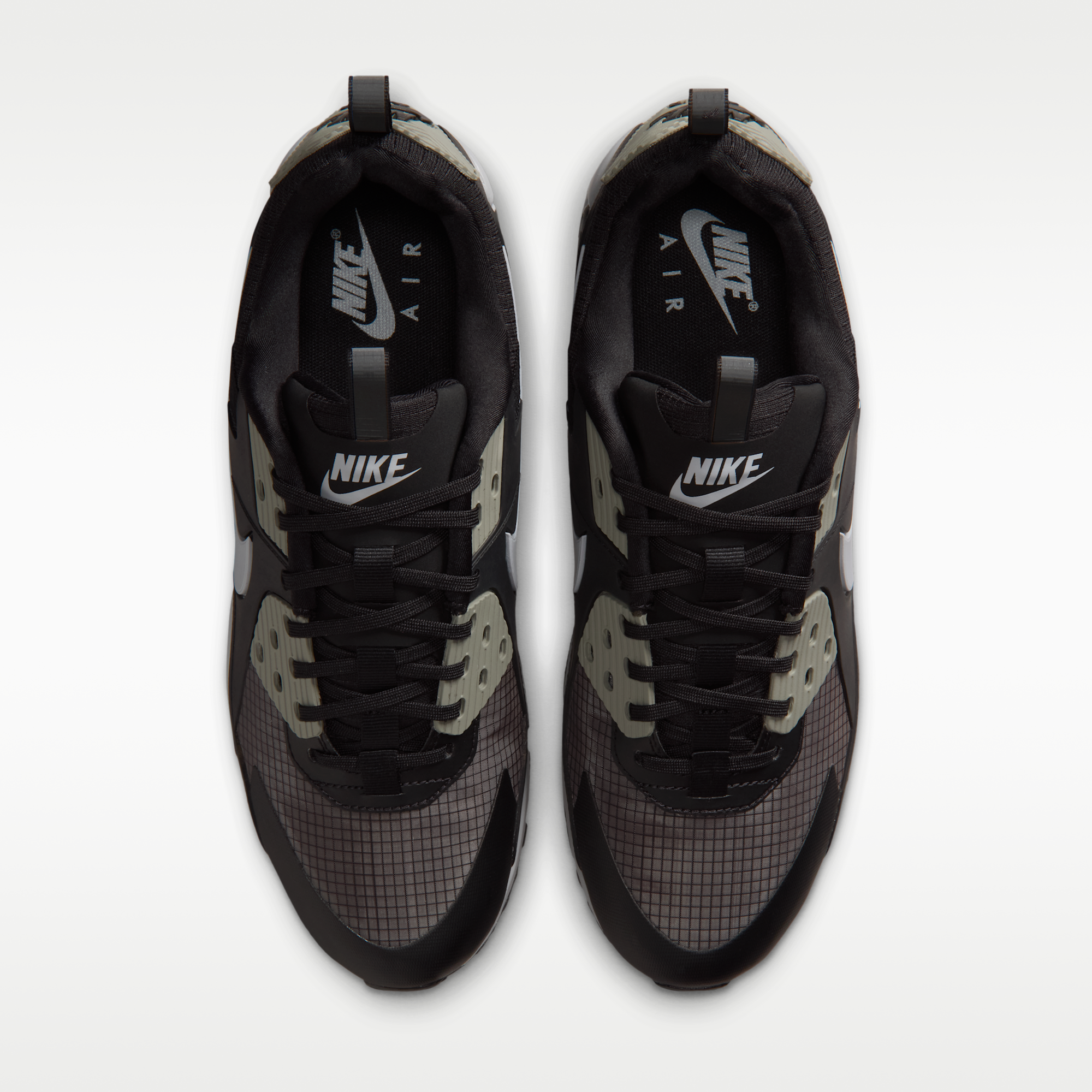 Nike Air Max 90 Drift - Μαύρο/Dark Stucco/Reflect Silver/Wolf Grey - 4