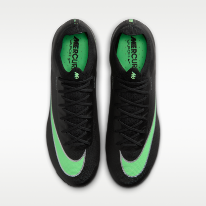 Nike Mercurial Vapor 17 Elite - Μαύρο/Μαύρο/Illusion Green (IO4248-001) - 4