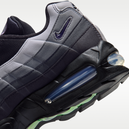Nike Air Max 95 Big Bubble Premium - Μαύρο/Dark Smoke Grey/Smoke Grey/Canyon Purple - 8