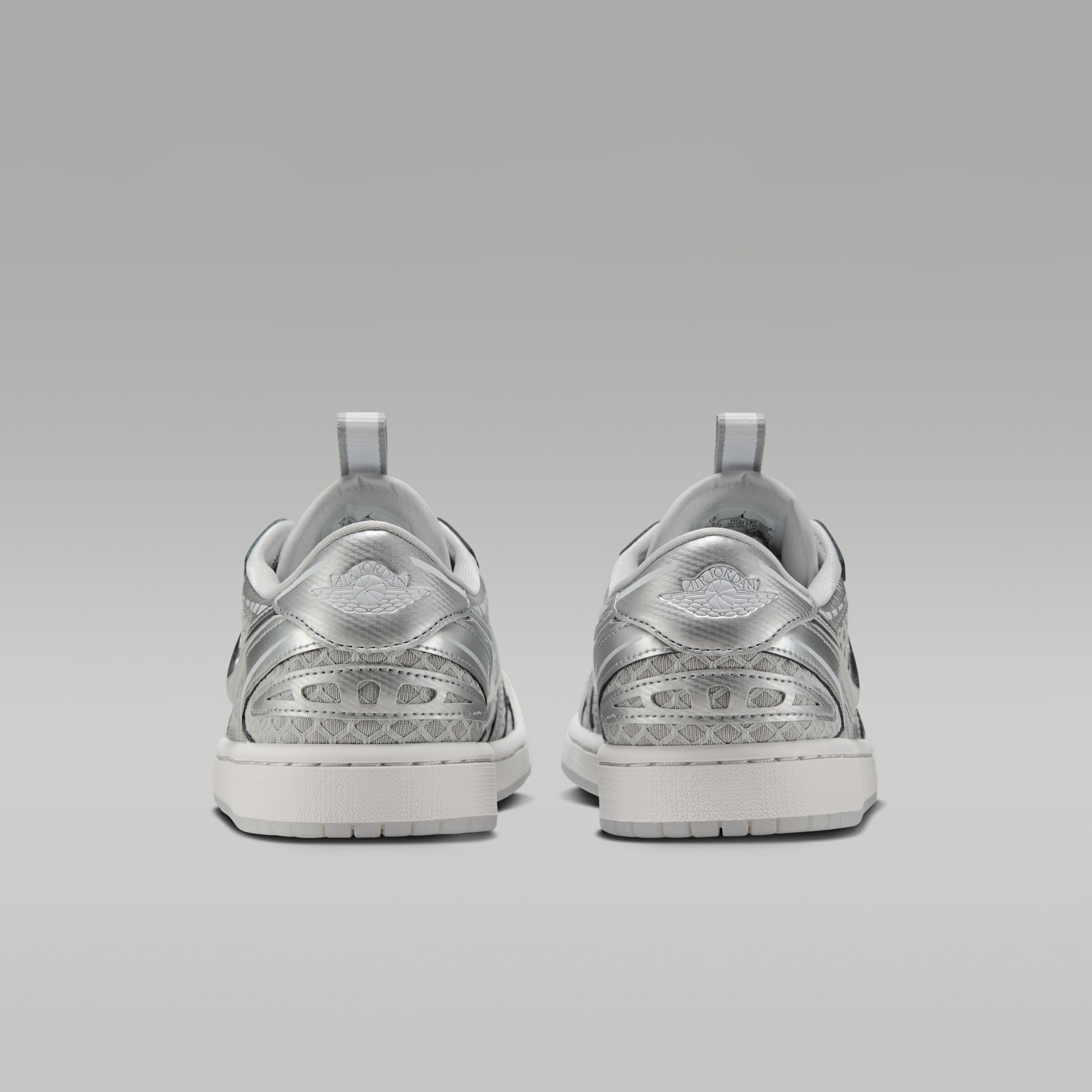 Air Jordan 1 Low Method of Make - Neutral Grey/Λευκό/Pewter Grey/Metallic Silver - 6