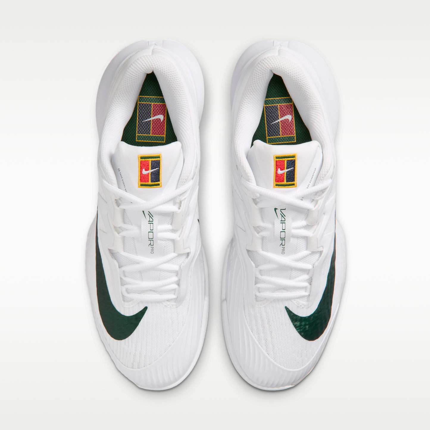 Nike Vapor Pro 3 PRM - Λευκό/University Gold/University Red/Gorge Green - 4