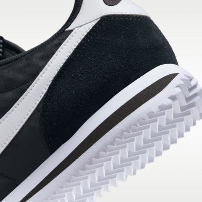 Nike Cortez Textile - Μαύρο/Λευκό - 8