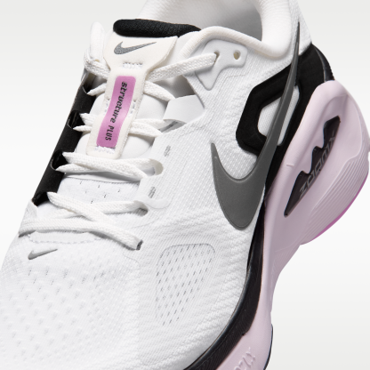 Nike Structure Plus - Λευκό/Μαύρο/Bleached Lilac/Metallic Silver - 7