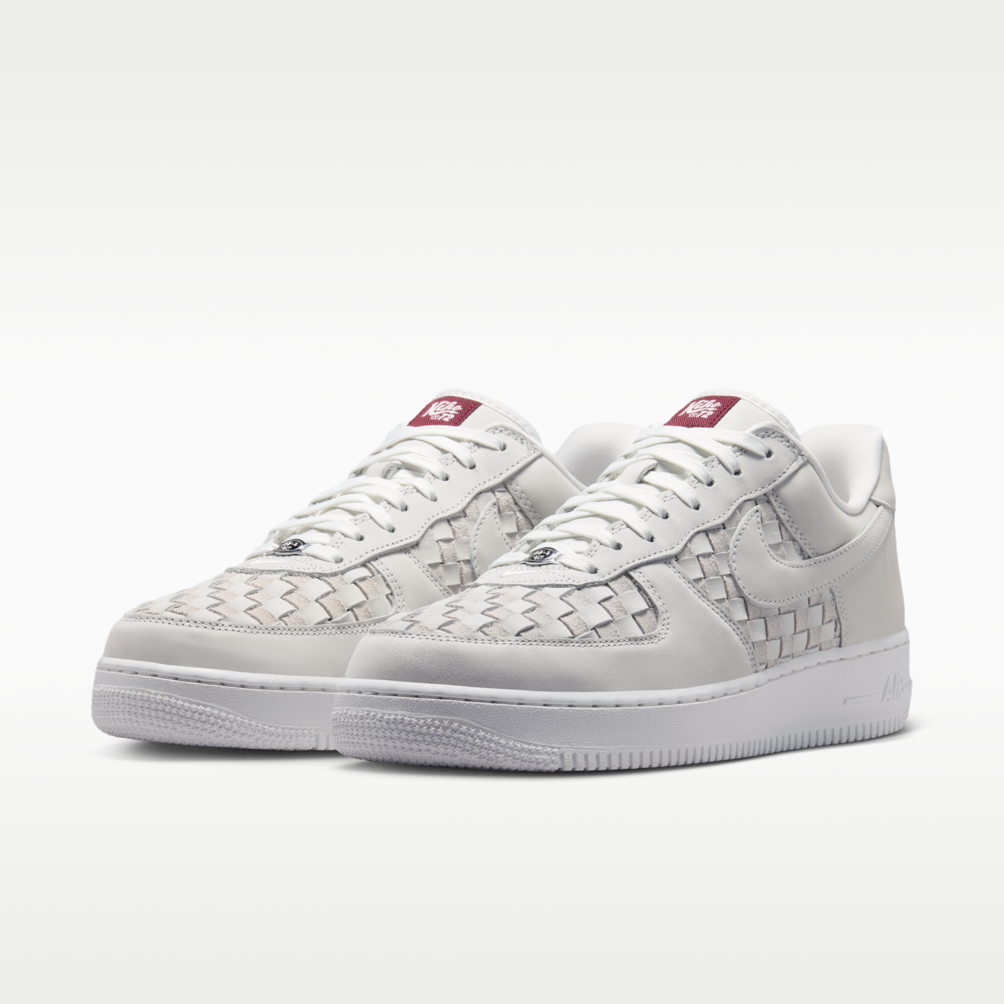 Nike Air Force 1 Low Retro Premium - Summit White/Team Red/Metallic Silver/Summit White - 5