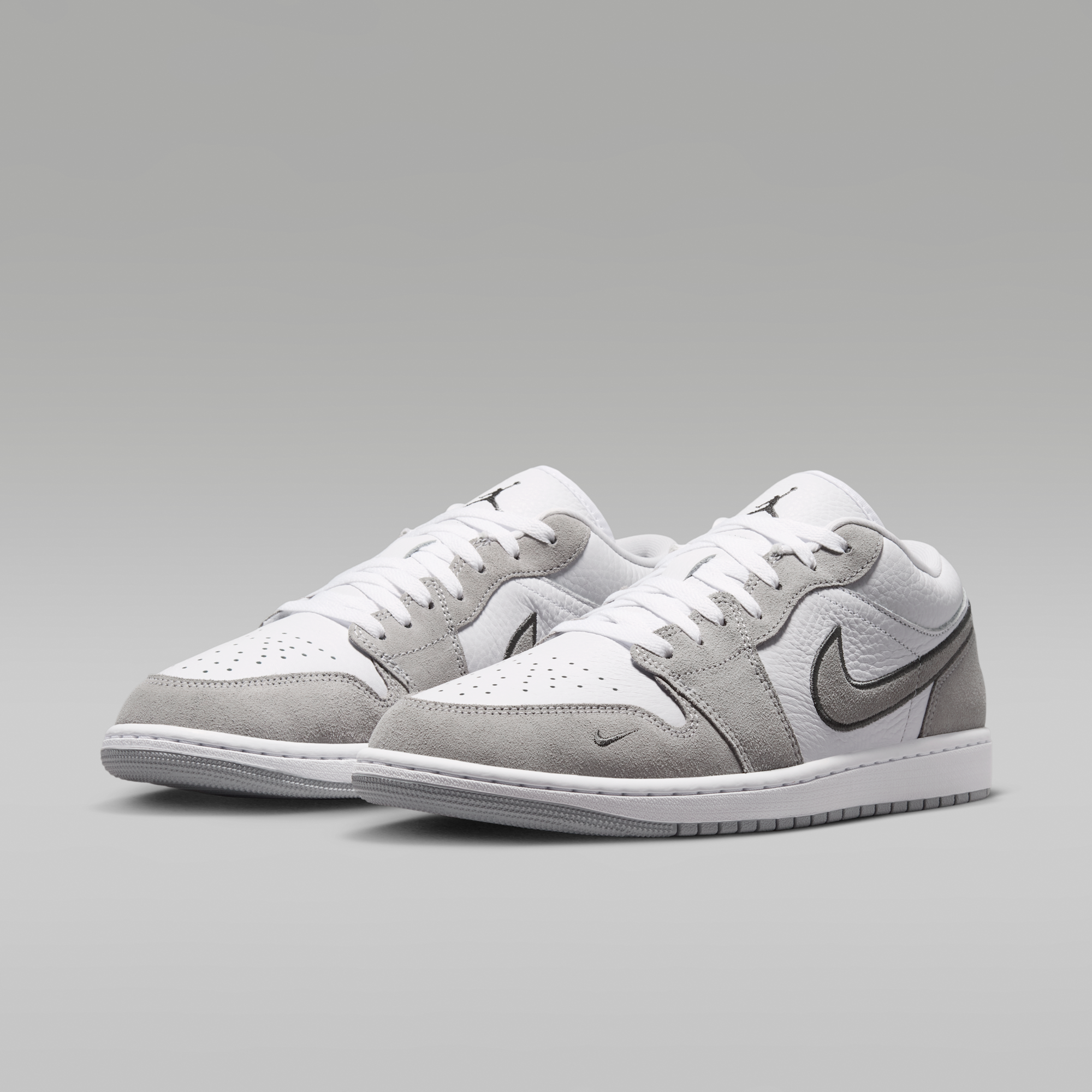 Air Jordan 1 Low SE - Λευκό/Iron Grey/Wolf Grey - 5