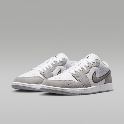 Air Jordan 1 Low SE - Λευκό/Iron Grey/Wolf Grey - 5