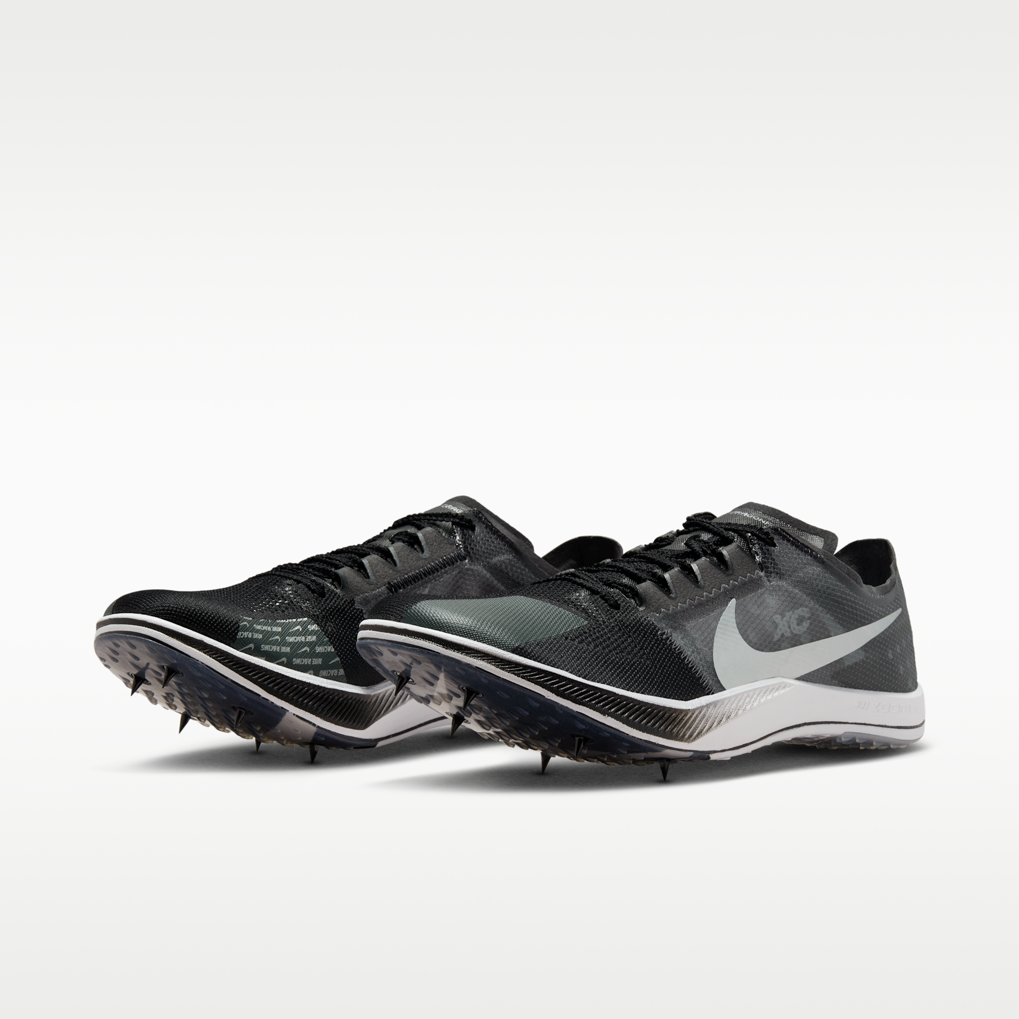 Nike Dragonfly XC - Μαύρο/Dark Smoke Grey/Λευκό/Metallic Silver - 5