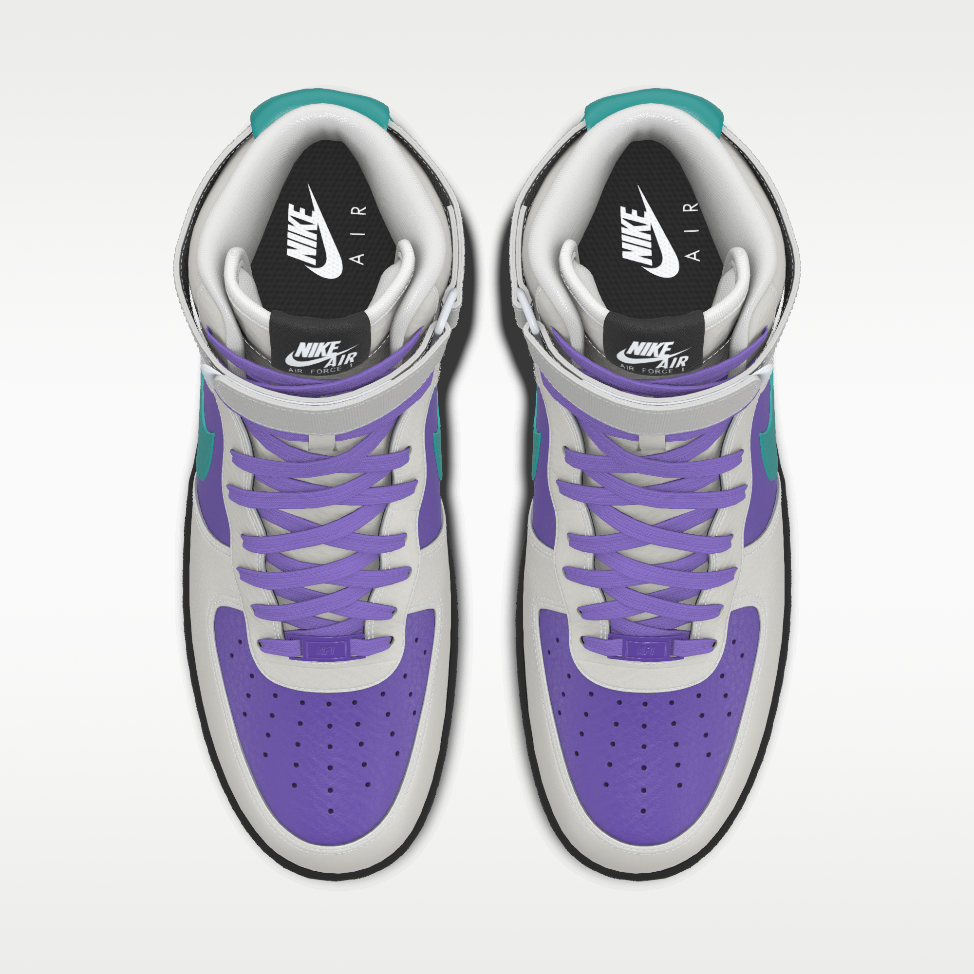 Nike Air Force 1 High By You - Πολύχρωμο/Πολύχρωμο/Πολύχρωμο (6704988924) - 4