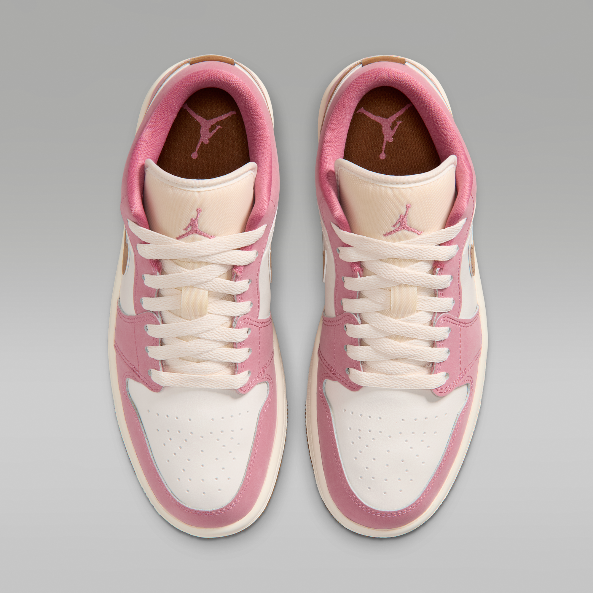 Air Jordan 1 Low - Desert Berry/Light British Tan/Chalk/Sail - 4