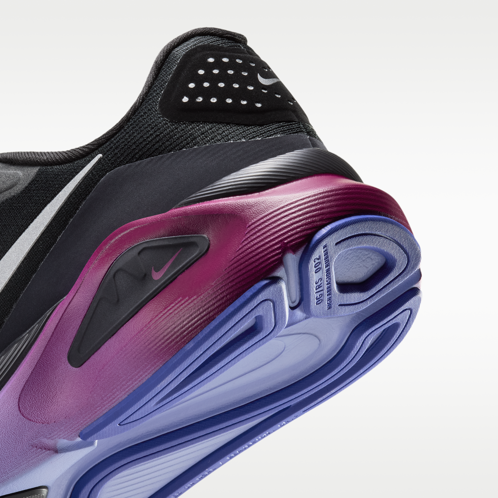 Nike Structure 26 - Μαύρο/Gridiron/Purple Pulse/Metallic Silver - 8