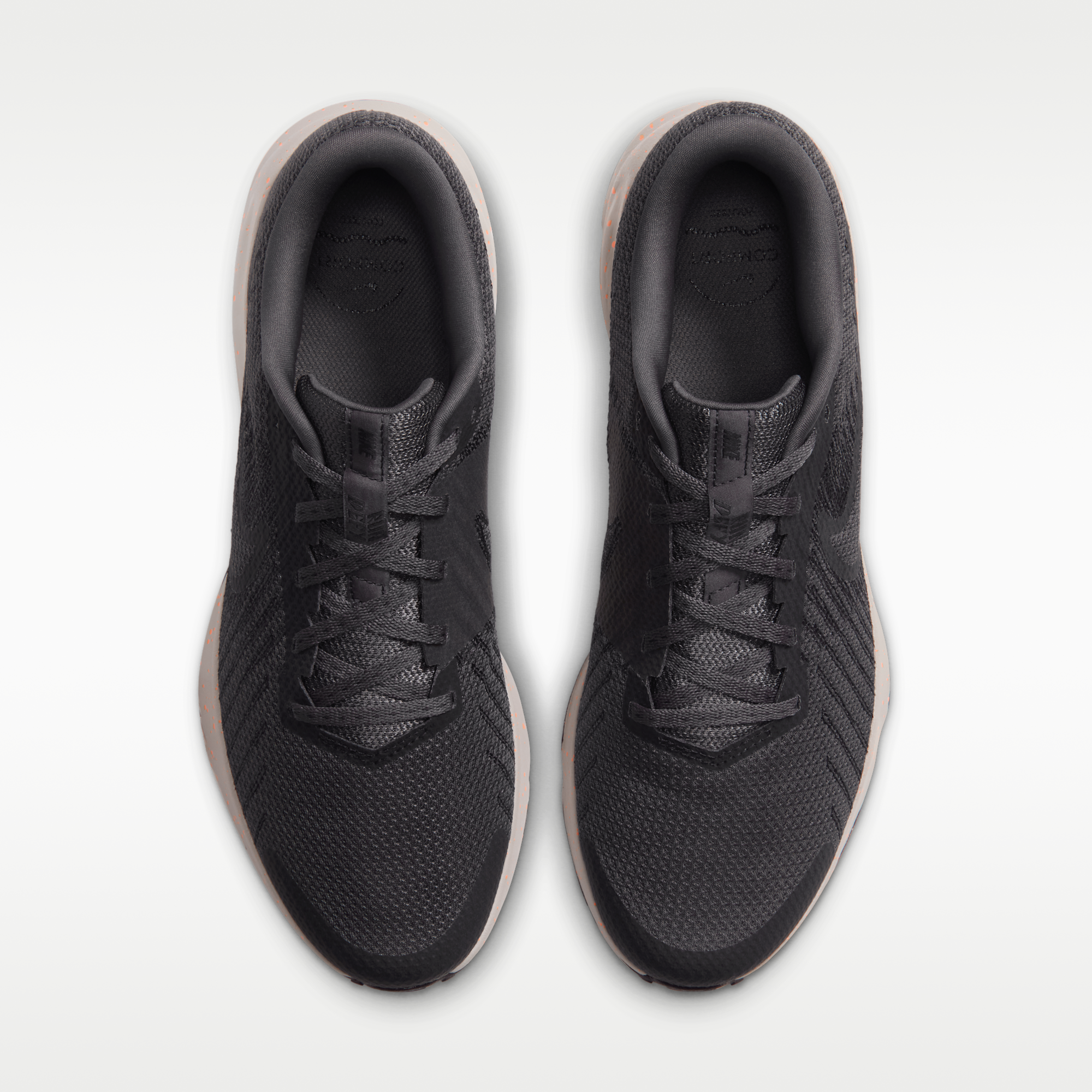 Nike Run Defy - Medium Ash/Off Noir/Cream II/Μαύρο - 4