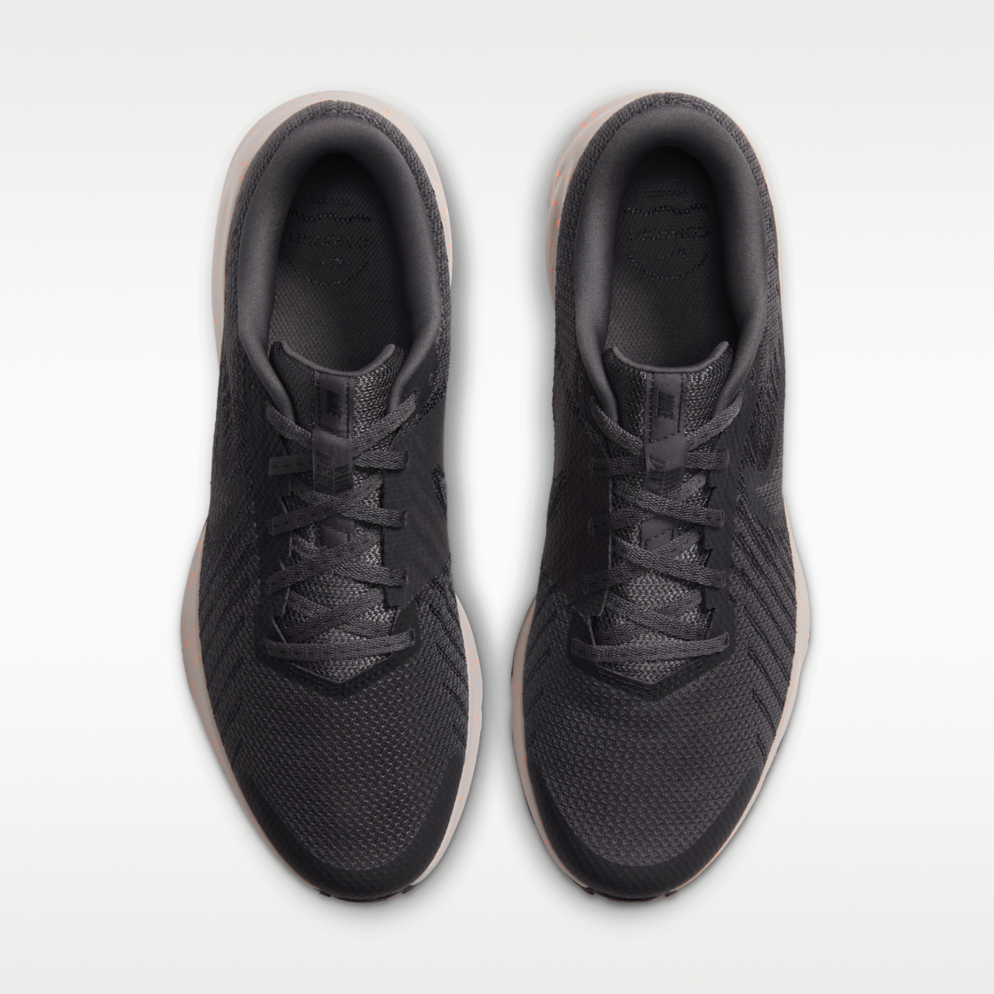Nike Run Defy - Medium Ash/Off Noir/Cream II/Μαύρο - 4