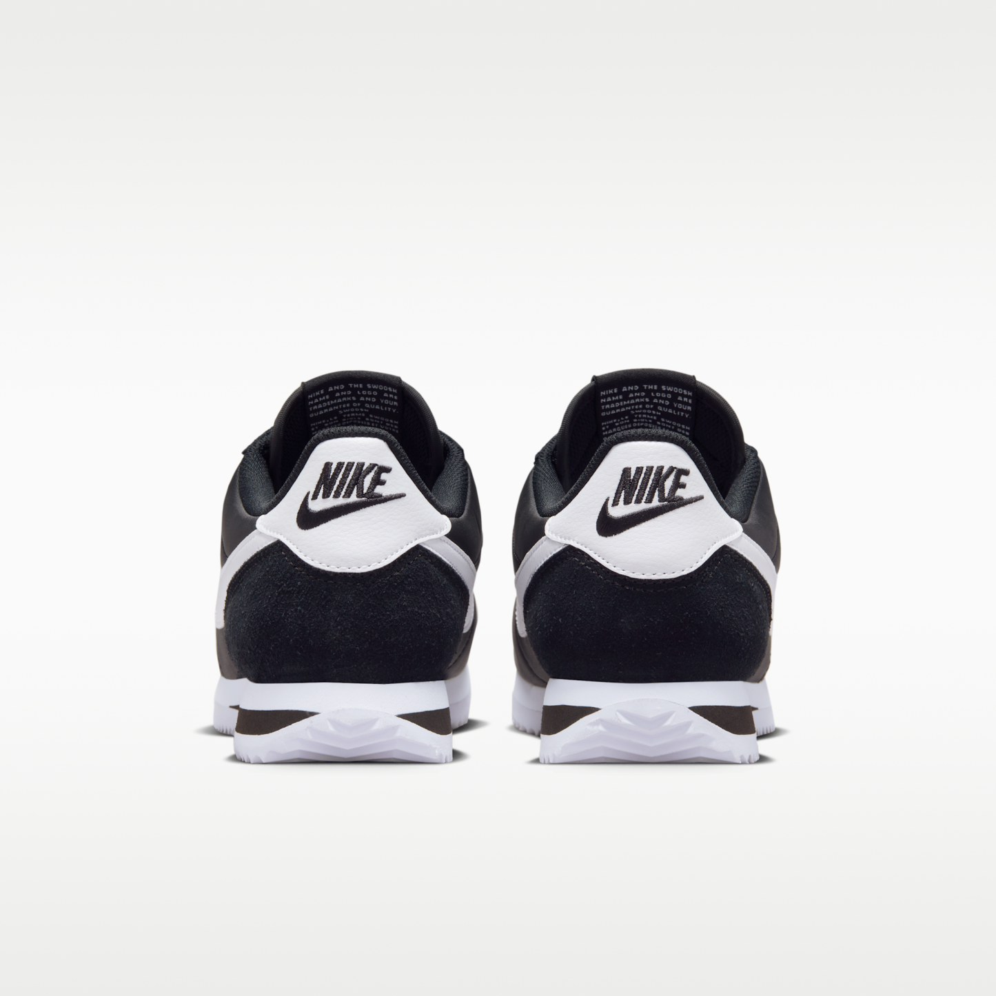 Nike Cortez Textile - Μαύρο/Λευκό - 6