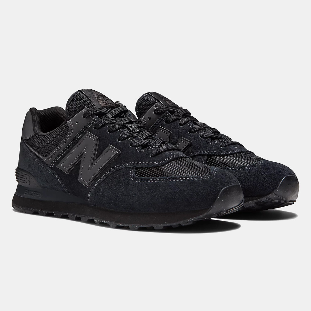 New Balance 574 Ανδρικά Παπούτσια - Black
