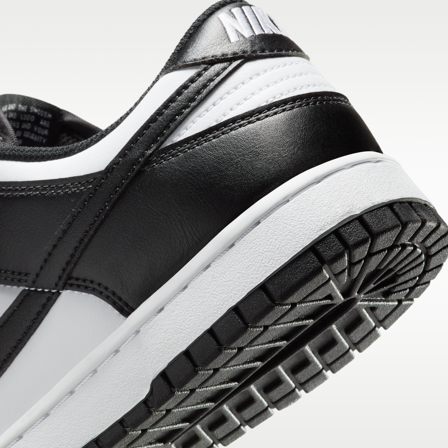 Nike Dunk Low Retro - Λευκό/Λευκό/Μαύρο - 8