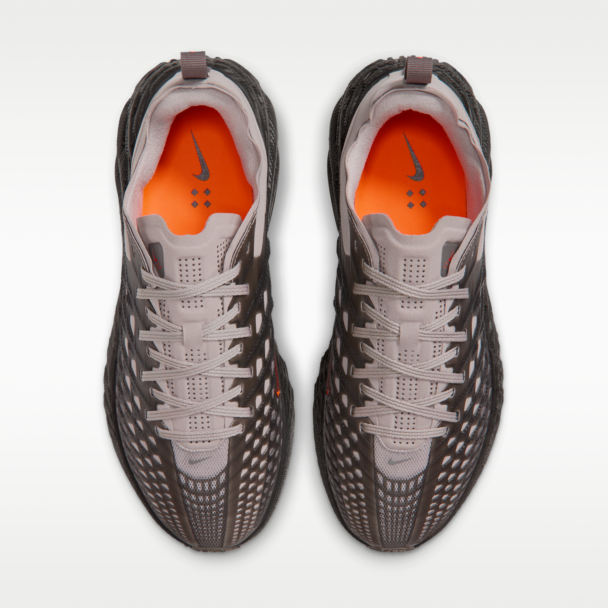 Nike Ava Edge - College Grey/Dark Smoke Grey/Total Orange/Μαύρο - 4