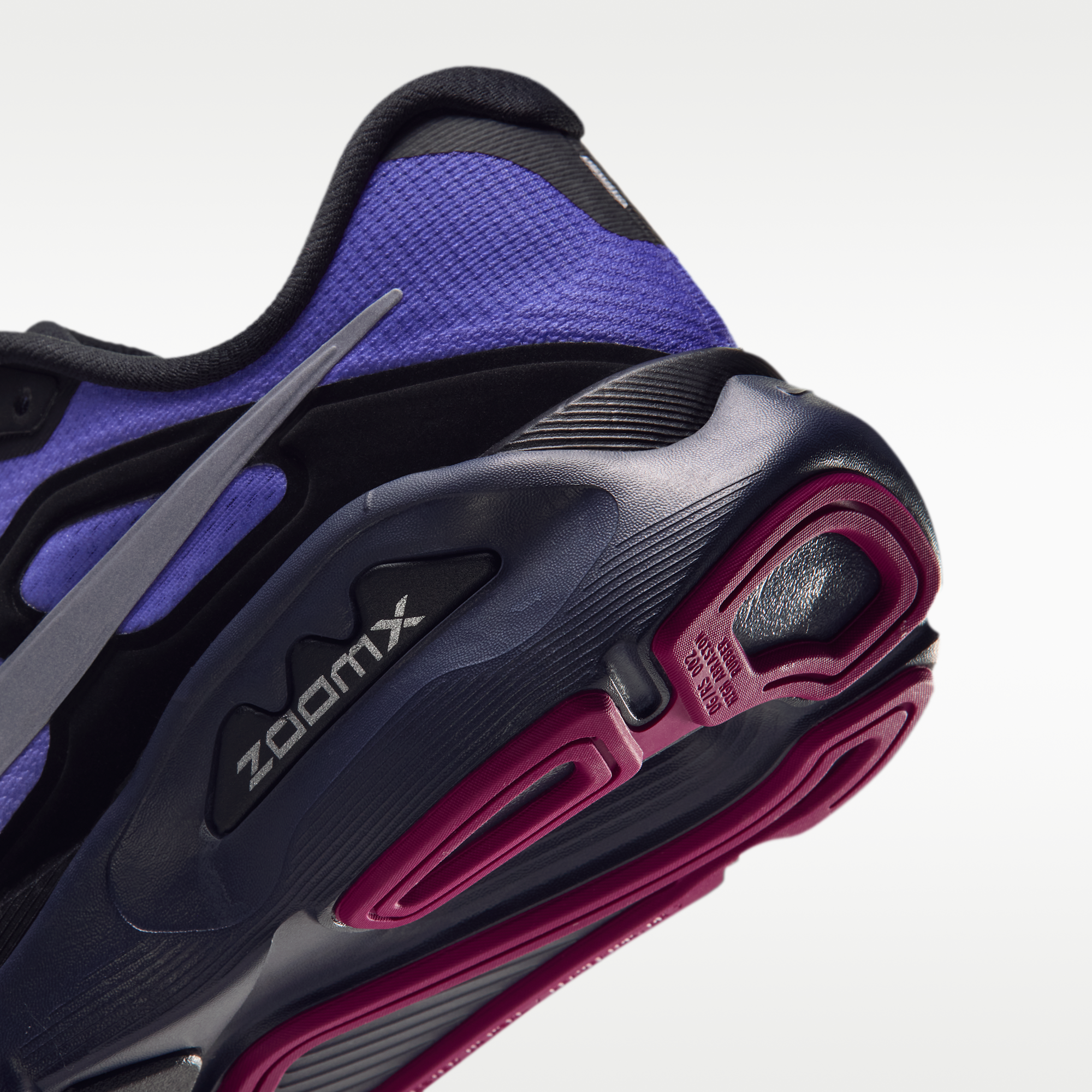 Nike Structure Plus - Μαύρο/Persian Violet/Purple Pulse/Metallic Silver - 8