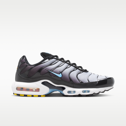Nike Air Max Plus - Μαύρο/Light Smoke Grey/Λευκό/Football Blue - 3