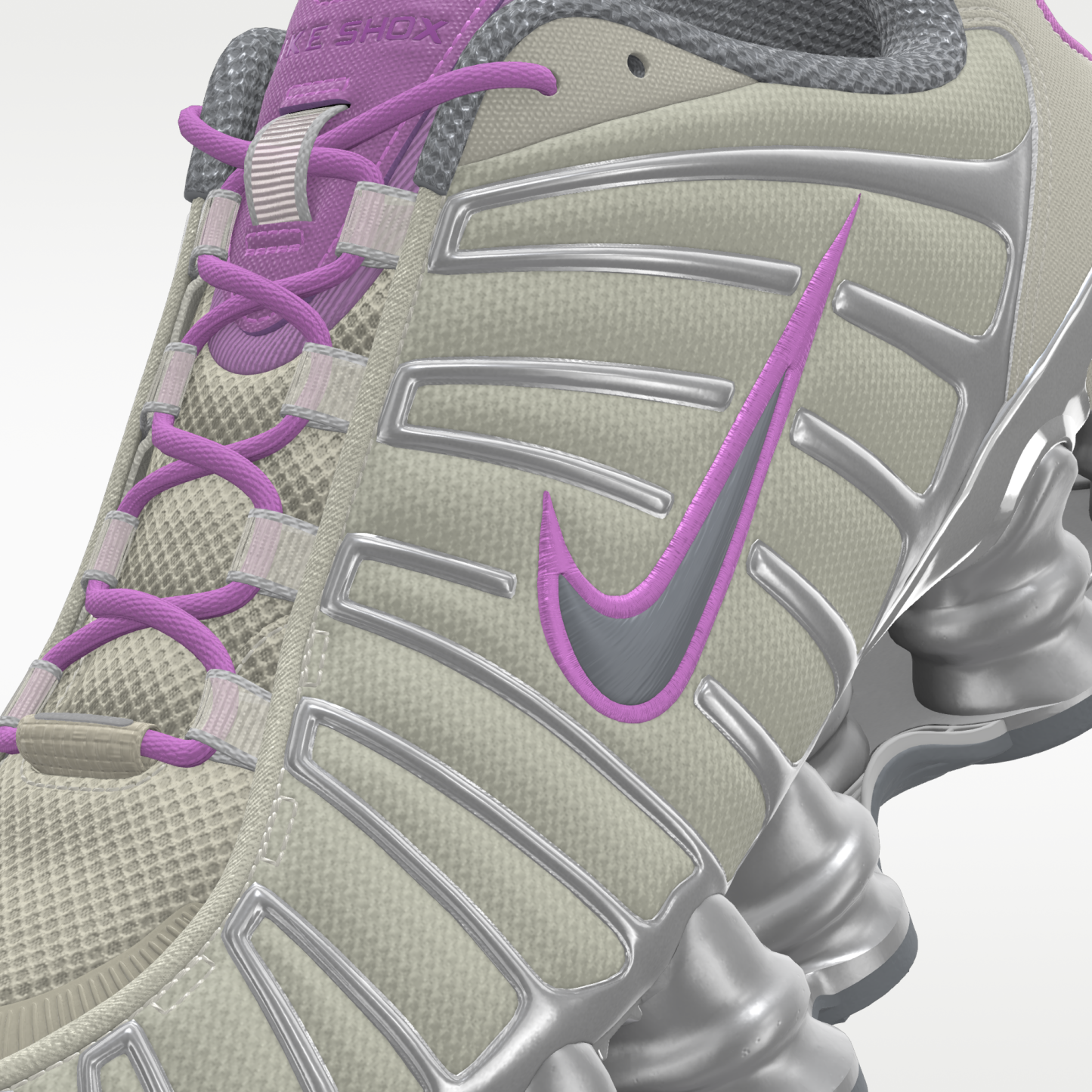 Nike Shox TL By You - Πολύχρωμο/Πολύχρωμο (3996110382) - 8