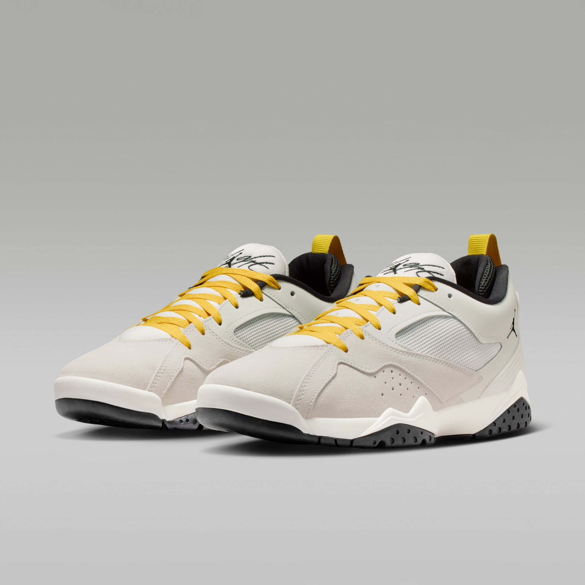 Air Jordan MVP 92 - Summit White/Vivid Sulfur/Μαύρο - 5