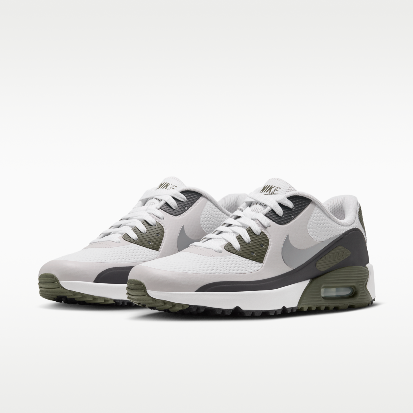 Nike Air Max 90 G - Λευκό/Medium Olive/Vast Grey/Metallic Silver - 5