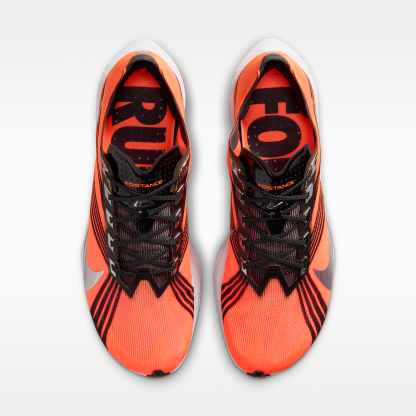 Vaporfly 4 x DISTANCE - Total Orange/Μαύρο/Λευκό/Metallic Silver - 4