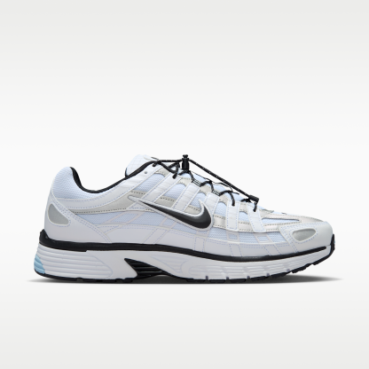 Nike P-6000 - Λευκό/Light Armory Blue/Metallic Silver/Μαύρο - 3