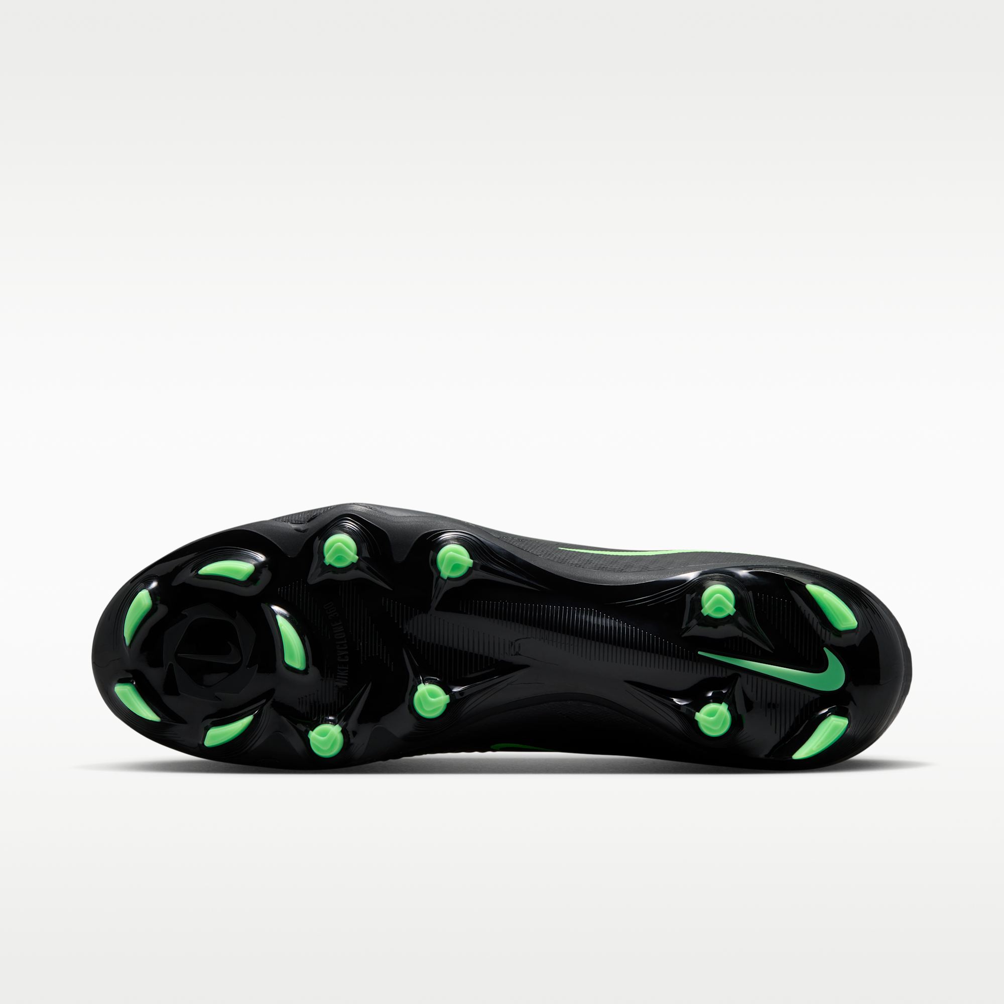 Nike Phantom 6 High Academy - Μαύρο/Μαύρο/Illusion Green - 2