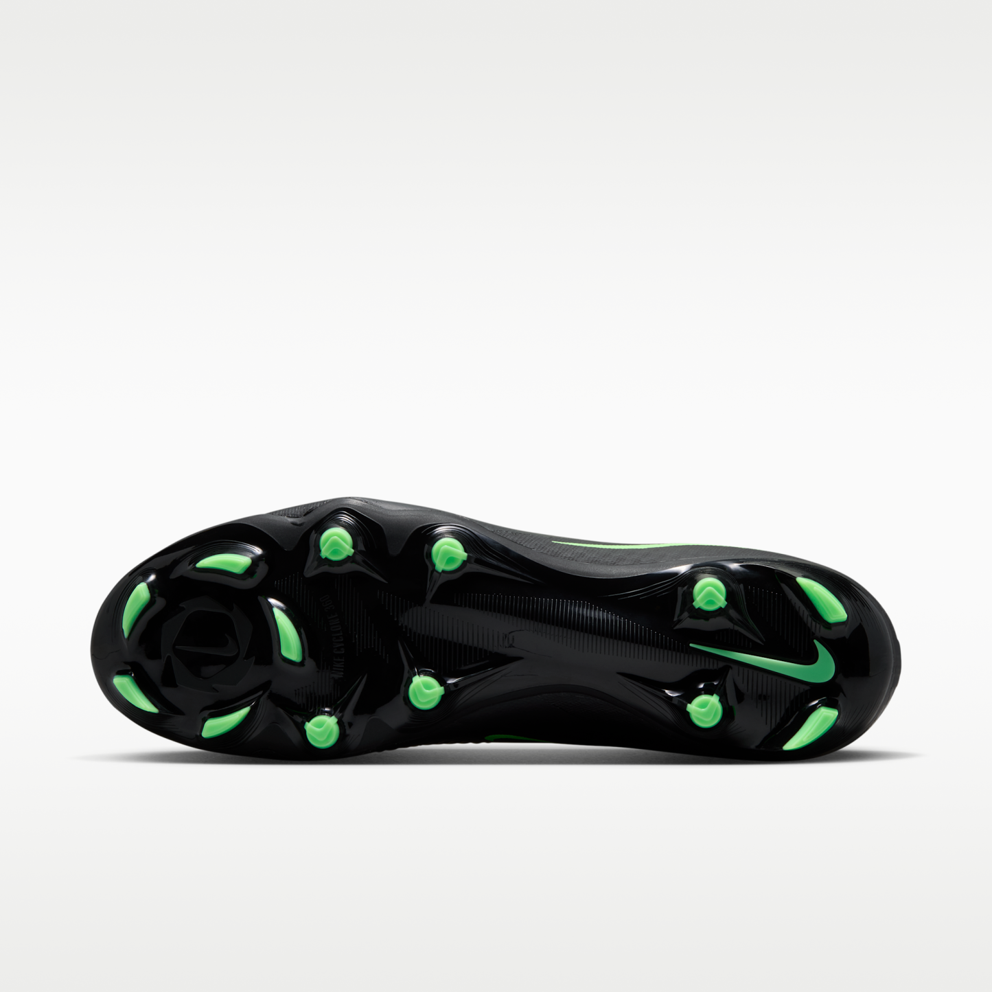 Nike Phantom 6 High Academy - Μαύρο/Μαύρο/Illusion Green - 2