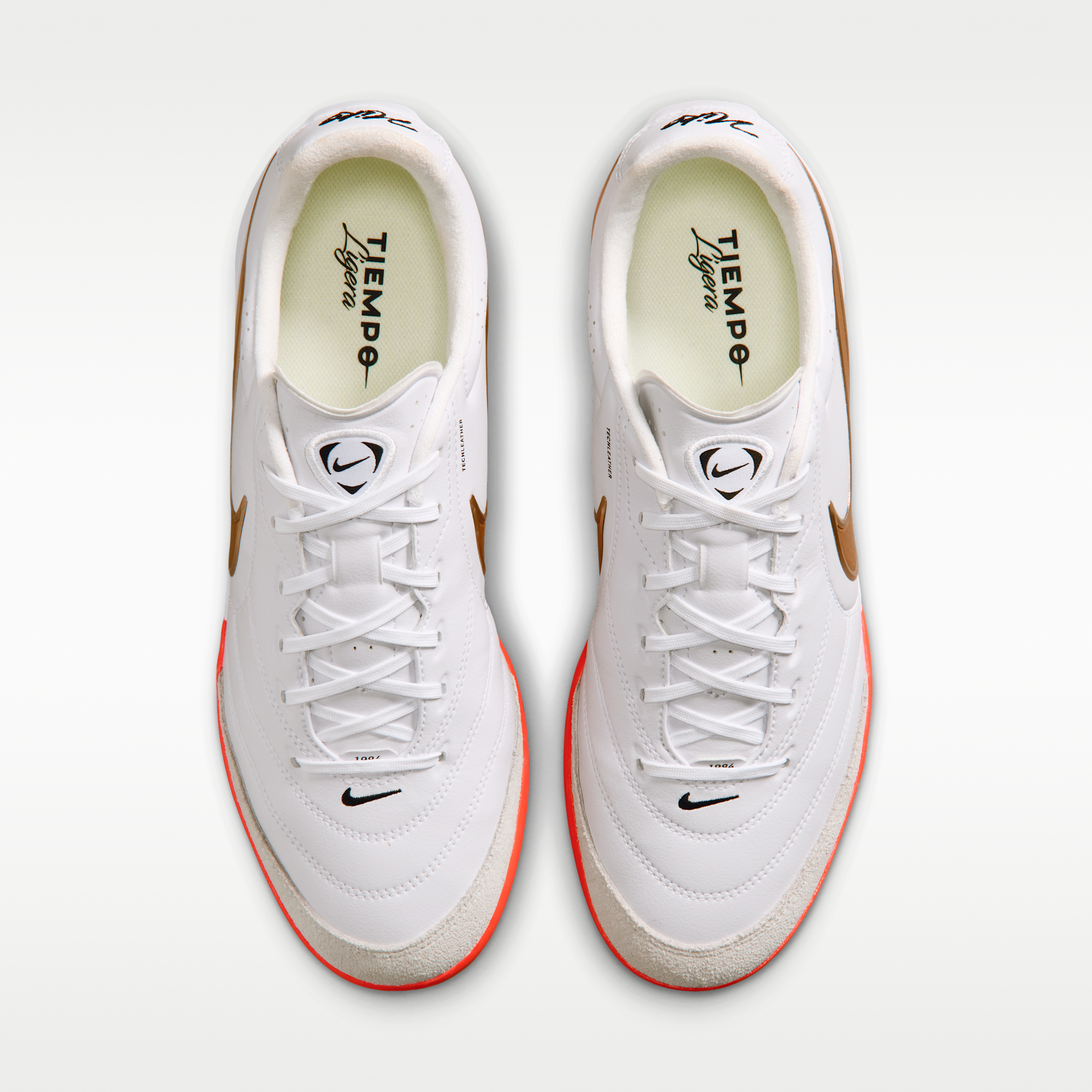 Nike Tiempo Ligera Pro - Λευκό/Bright Crimson/Blur (IB4477-101) - 4