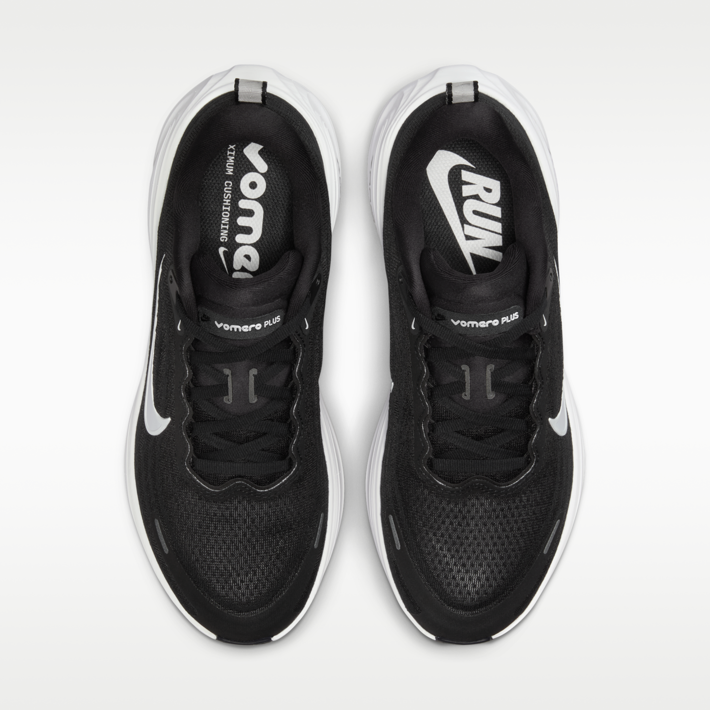 Nike Vomero Plus - Μαύρο/Cool Grey/Metallic Dark Grey/Λευκό - 4