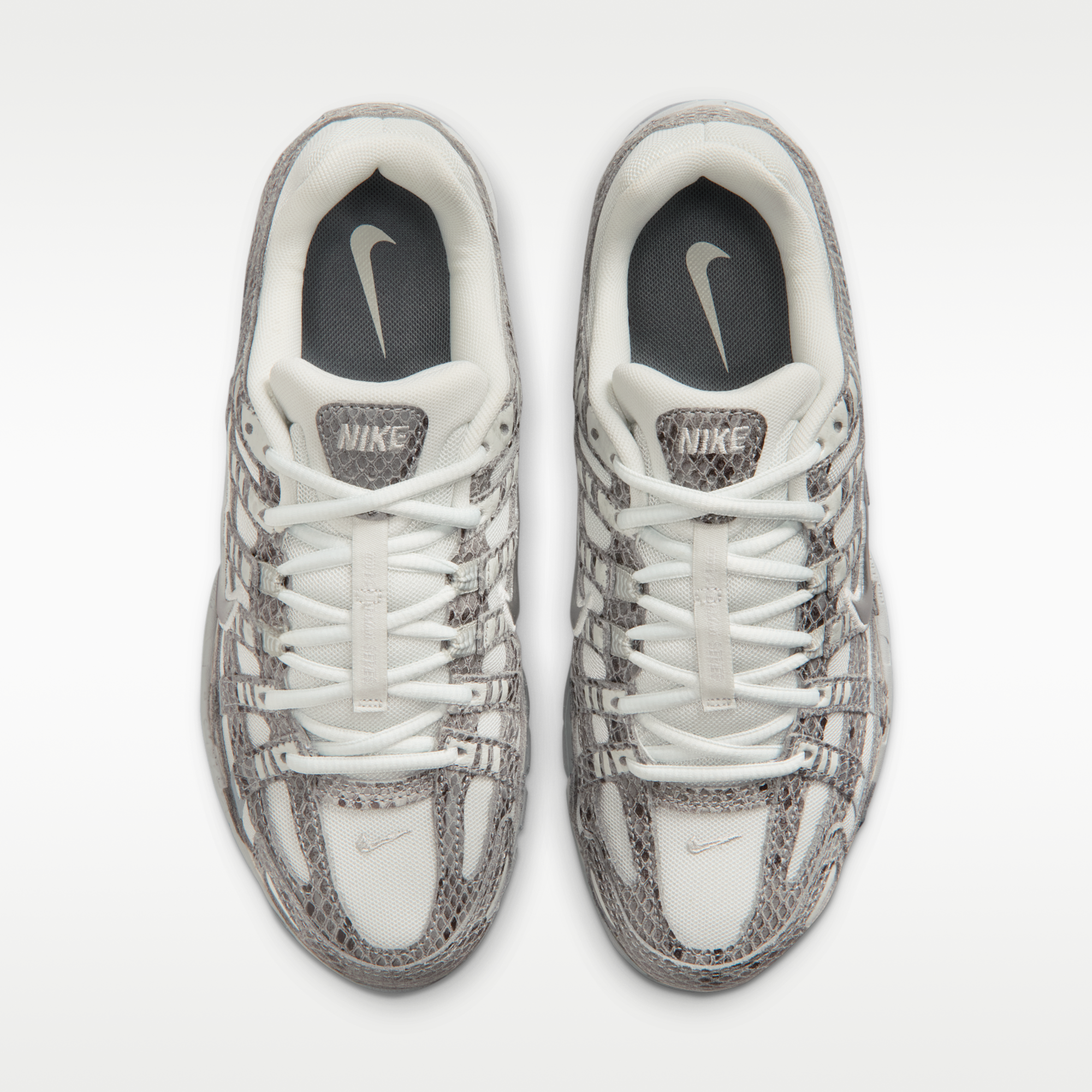 Nike P-6000 - Off White/Μαύρο/Cool Grey/Metallic Silver - 4