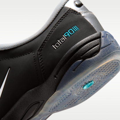 Nike Total 90 - Μαύρο/Gamma Blue/Metallic Silver - 8